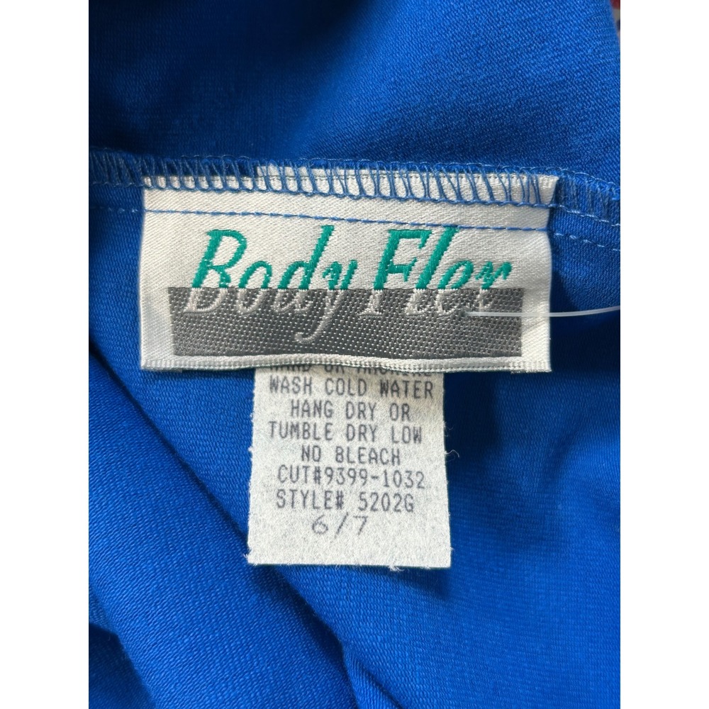 Body Flex Kids Leotard Set 4PK Blue Pink Dance Gymnastics Size 6-7 NWT - Picture 5 of 6